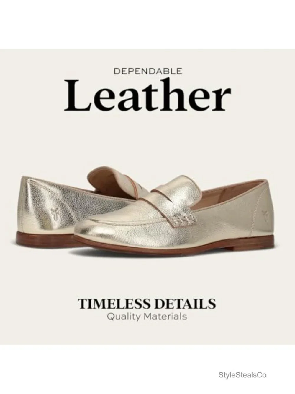Leather Slip-On Loafers - Cushioned Work Shoes - Business Casual